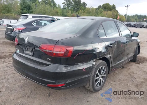 2018 Volkswagen Jetta 1.4T Se/1.4T Wolfsburg Edition из США, поврежденный, VIN 3VWDB7AJ6JM238961